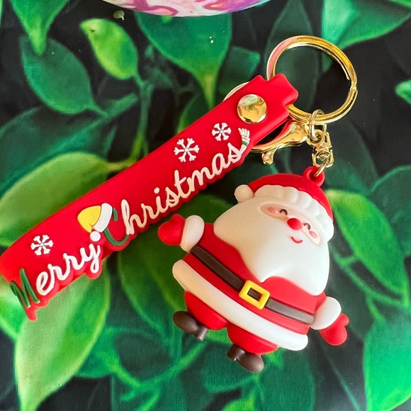 Santa Claus Key/Purse/Backpack Charm - Picture 2 of 6